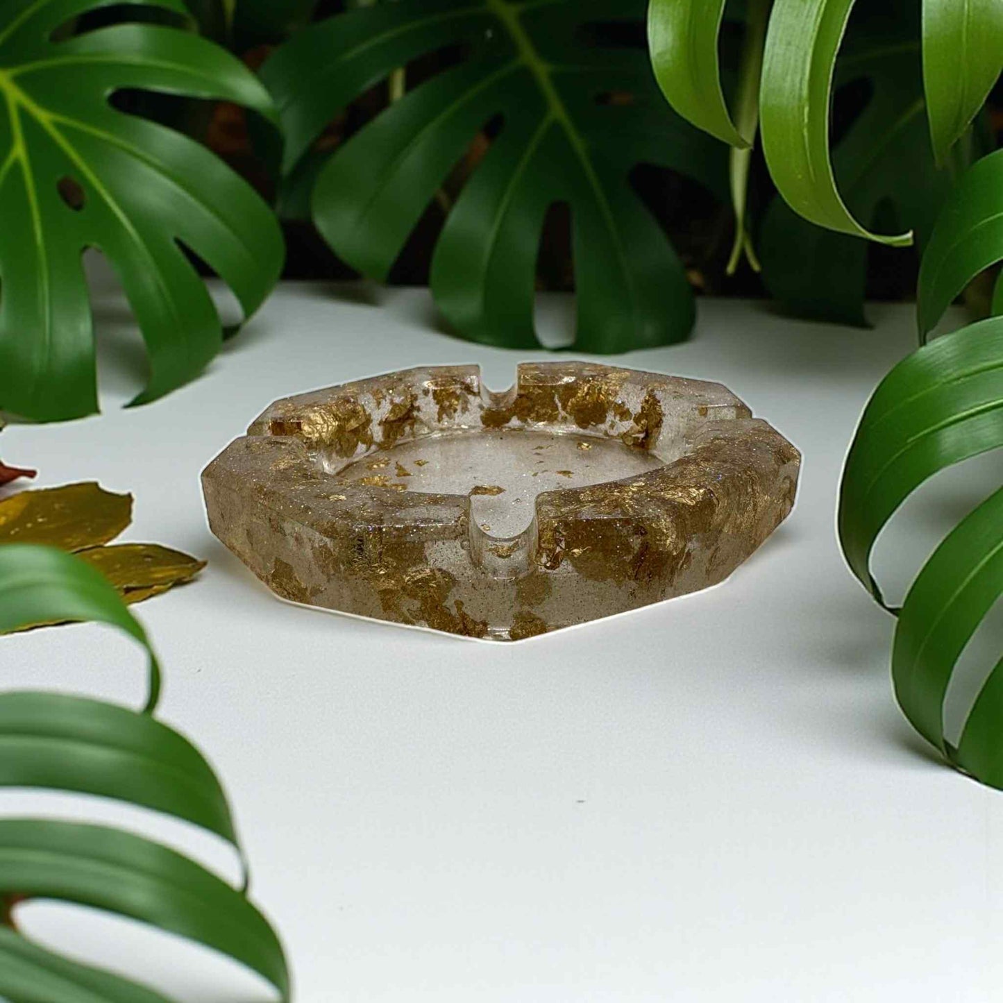 Gold Leaf Ashtray